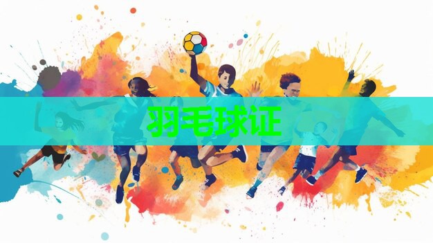 羽毛球证